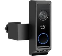 Anti-Theft Video Doorbell Mount for Eufy Doorbell E340/Wyze Duo Cam Doorbell, No-Drill Adjustable Mounting Bracket for Eufy E340, Apartment Door Camera Mount for Wyze Doorbell for Home Rentals Room