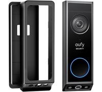 Anti-Theft Video Doorbell Mount for Eufy Doorbell E340/Wyze Duo Cam Doorbell, No-Drill Adjustable Mounting Bracket for Eufy E340, Apartment Door Bell Kits for Wyze Doorbell Camera for Home Rentals