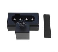 Anti Theft Video Doorbell Mount No Drill 360 Security Cage for Ring Models Aluminium Alloy Holder Black
