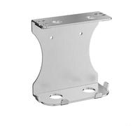 Anti-theft Wall Mounted Soap Dispenser Holder for Hotel Property Safety with Anti-theft Buckle Design Stainless Steel for Shampoo Shower Essentials(2 Holes)