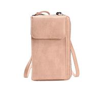 Anti-theft Wallet Bag Cellphone Bag Fashion Crossbody Leather Cash Card Holder Handbag Hasp Shoulder Wallet
