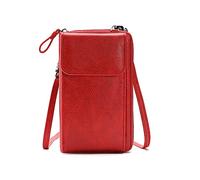 Anti-theft Wallet Bag Cellphone Bag Fashion Crossbody Leather Cash Card Holder Handbag Hasp Shoulder Wallet