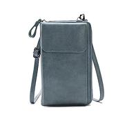 Anti-theft Wallet Bag Cellphone Bag Fashion Crossbody Leather Cash Card Holder Handbag Hasp Shoulder Wallet