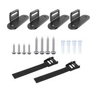 Anti-Tilt Straps, Adjustable Wall Fixing to Prevent Falling of Furniture, Heavy Duty Brackets 2 Pieces Quick Drawer Locks Stabilizers Child Safety for Kitchen Room