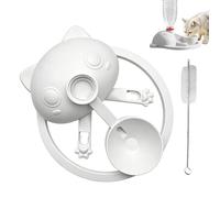 Anti-tip Cat Water Fountain Stand | Portable Suction Cup with Non-Slip Base, Automatic Anti-Tip Supplies | Designed For Different Types Of Floor, Cat, Dog, Other Anima