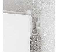 Anti-tip Device for Shelves, chests of Drawers and cupboards, 10 Pack, for screwing, Easy to Activate/deactivate, Protection for Small Children and Pets, Set with Fasteners