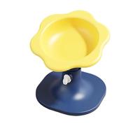 Anti Tip Elevated Station, Raised Cat Bowls, Pet Bowl with Stand, High Capacity Nutritional, Reinforced Resistant Polymer for Details, Efficient Dining Management for Yard Usage