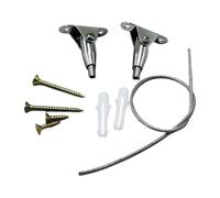 Anti Tip Furniture Anchors | Dresser Anchors for Baby Proofing | Falling Prevention Cabinet Fastener, Childproof Dresser Straps for Bedroom Home Living Room Playroom School
