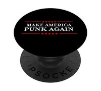 Anti-Trump Apparel & Gifts: Make America Punk Again PopSockets Adhesive PopGrip