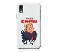 Anti-Trump Crow Political Satire Resist Protest Case for iPhone XR