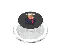 Anti-Trump Crow Political Satire Resist Protest PopSockets PopGrip for MagSafe