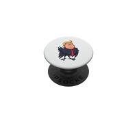Anti-Trump Crow Resist Political Protest Caricature PopSockets Adhesive PopGrip