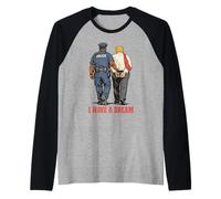 Anti Trump Police Arrest Political Protest Dream Raglan Baseball Tee