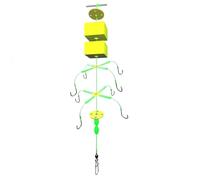 Anti Twist Sleeve Design Barbed Hook Fishing Tackle Floating Bighead Carp Hook Anti Bottom Suspension Fishing Rigs Floating
