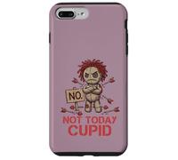 Anti Valentine Not Today Cupid Grumpy Voodoo Doll Sarcastic Case for iPhone 7 Plus/8 Plus