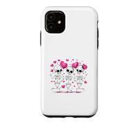 Anti-Valentines Club Funny Skeletons Dancing Case for iPhone 11