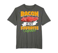 Anti Vegan BACON IS MY FAVOURITE VEGETABLE Funny BBQ T-Shirt