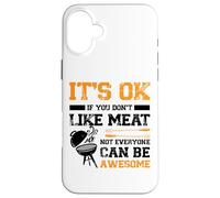 Anti Vegan Hardcore Carnivore Life Meat Eater Case for iPhone 16 Plus