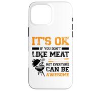 Anti Vegan Hardcore Carnivore Life Meat Eater Case for iPhone 16 Pro Max