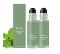 Anti-Vertigo Roll-On, Dizziness Quick Relief, Dizziness Easy Roller, Soothing Roll-On with Essential Oils, Safe Ingredients, for Relaxation, Practical for On the Go (2 Pieces)