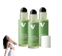 Anti-vertigo roll-on, natural roll-on against dizziness and nausea, brings your body back into balance naturally, fast-acting essential oils, for on the go (3 pieces)