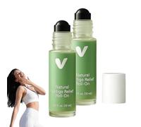 Anti-vertigo roll-on, natural roll-on against dizziness and nausea, brings your body back into balance naturally, fast-acting essential oils, for on the go (2 pieces)