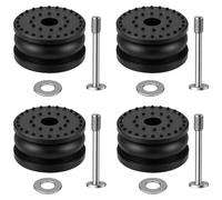 Anti-Vibration Feet for Bambu Lab H2D / H2D Combo, 4-Pack Printer Shock-Absorbing Pads with Screws & Washers, Anti-Slip Base for Stability & Noise Reduction - 3D Printer Accessories