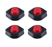 Anti-Vibration Feet for Snapmaker U1 Printer, Rubber Shock-Absorbing Pads, Non-Slip Dust-Proof Foot Pads to Reduce Noise & Improve Stability (4 Pack)