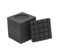 Anti Vibration Pad for Washing Machine Support, Rubber Washer Dryer Non Slip Shock Noise Cancelling Foot Mat, Anti-Walking Stabilizer Noise Dampening Refrigerator Support Pad Pedestals 8 Pcs