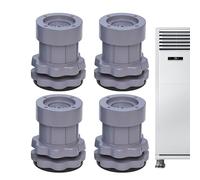 Anti-vibration pad washing machines - Adjustable double layer shock absorber foot pad | Washing base with a tank handle, suitable for washing machine feet, prevents the washing machine from getting