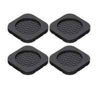 Anti Vibration Pads, 4 Piece Non Slip Washer Feet, Noise Reducing Sturdy Design, Stabilizing Shock Absorber Set, Laundry Appliance Support for Washing Machine, Dryer, Home Use, 2.36x2.36x0.31 inches