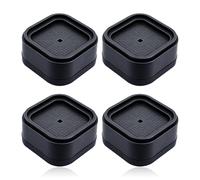 Anti Vibration Pads,4Pcs Treadmill Incline Riser Blocks,Washing Machine Non-Slip Pad,Height Adjustable Furniture Support Block,Protect Floor,Stackable Shock Absorber Feet Risers for Dryer,Chair,Sofa