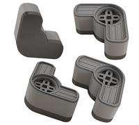 Anti-Vibration Pads for Washing Machine, 4-Pack Washer Dryer Pedestal Stabilizers, Shock-Absorbing Noise Reduction Pads, Heightening Appliance 3.62x1.77 inches for Apartment Use