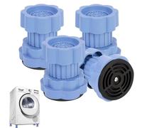 Anti-Vibration Pads for Washing Machine - 4 x Washing Machine Foot Pads - Mechanical Vibration Dampening Pads for Women, Men and Adults Washing Machine Foot Pads Shock Absorption Anti-Slip