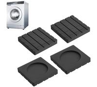 Anti Vibration Pads for Washing Machine, 4Pcs Washing Machine Vibration Pads Rubber Pads, Non Slip Grip Washing Machine Foot Pads for Washing Machine and Dryer, Washing Machine Feet Anti Vibration