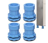 Anti-Vibration Pads for Washing Machines - 4 Support Feet with Tank Profile, Noise-Dampening, Non-Slip Base, Leveling and Vibration Dampening Pads for Appliances, Device Stabiliser for Laundry