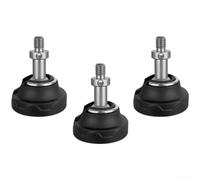 Anti-Vibration Tripod Pads 3/8in for Rough Terrain(1pcs) | Rubber and metal core, 5x5x4cm size, for durable construction, 200g weight, long-lasting support