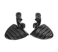 Anti Vibrations Motorcycle Foot Pegs Ergonomic Rubber Grip Quick Installation Aluminum Build For Most Model Motorcycle Footrest Pegs