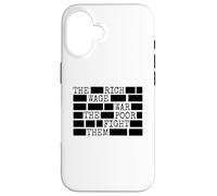 Anti War Men Women Industrial Military Complex Case for iPhone 16