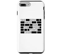 Anti War Men Women Industrial Military Complex Case for iPhone 7 Plus/8 Plus