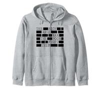 Anti War Men Women Industrial Military Complex Zip Hoodie