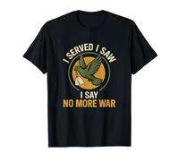 Anti-War Military Service Veteran Peace T-Shirt