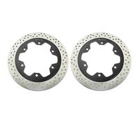 Anti-Warp Front Brake Discs Disks Rotors For CBF600N CBF600S ABS 03-07 CB750N F 92-02 VFR750F 88-93 89 90 91 CBR1000F 87-00(Round)
