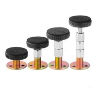 Anti-Wobble Bed Head Fixer with Iron Core and EVA Cushioning for Reliable Contact Between Bed Frames Cabinets Tables and Interior Walls (30-40MM)