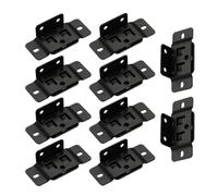 Anti-Wobbling Furniture Corner Connectors - L Brace Joint Bracket | Quick Fitting Anti-Wobbling Support | For Drawers, Tables, Chairs, Shelves & Bed Frames | Homeowners & Carpenters