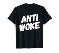 Anti Woke Not Woke Free Speech Anti-Liberal Libertarian Value Graphic T-Shirt