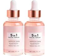 Anti-wrinkle and firming serum, a 5-in-1 anti-aging facial serum, improves skin elasticity, reduces fine lines and wrinkles, nourishes and moisturizes, and is rich in vitamins.