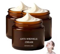 Anti-Wrinkle Cream, Anti Aging Firming Cream, Deep Hydration, Visibly Reduce Fine Lines & Wrinkles, Fighting the Visible Signs of Ageing for All Skin Types (3pcs)