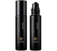 Anti-Wrinkle Eye Serum Oil for Men - Cooling Roller Stick for Dark Circles, Puffiness & Eyebags, Hydrating & Depuffing, Vitamin C & Peptides, 360° Massage, All Skin Types (10ML, 1 PCS)