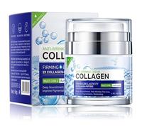 Anti-Wrinkle Face Cream with Collagen and Peptides - 3-in-1 Anti-Aging Solution for Wrinkles, Fine Lines - Day and Night Moisturizer for All Skin Types - Hydrating Cream for Face & Neck